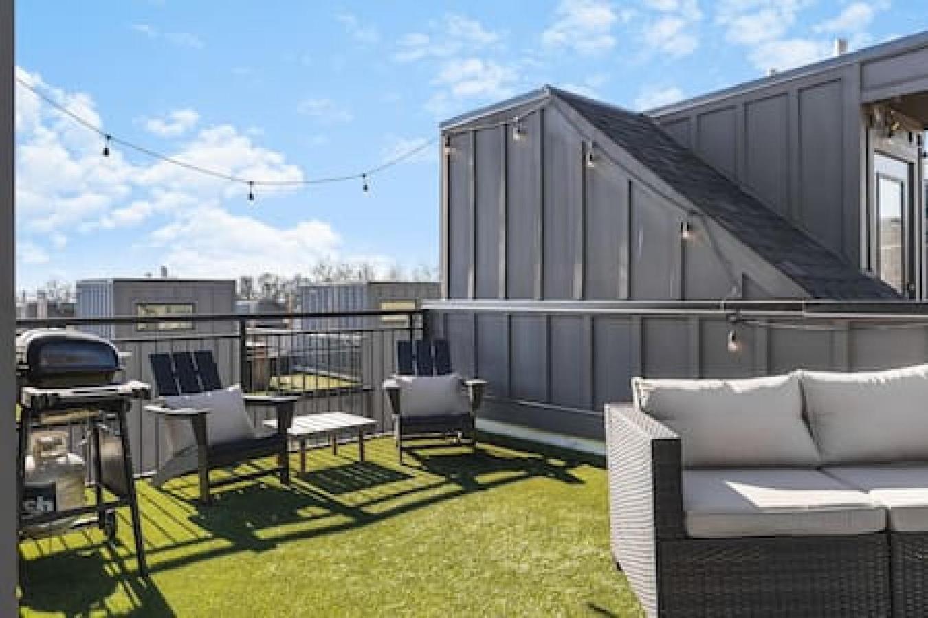 Spacious Home With Large Patio Rooftop Deck And Garage Nashville Dış mekan fotoğraf
