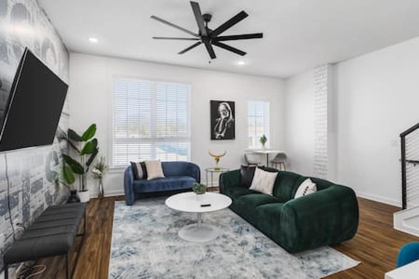Spacious Home With Large Patio Rooftop Deck And Garage Nashville Dış mekan fotoğraf